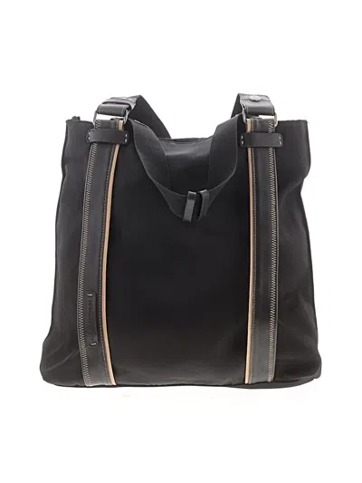 Pre-owned Adolfo Dominguez Shoulder Bag In Black