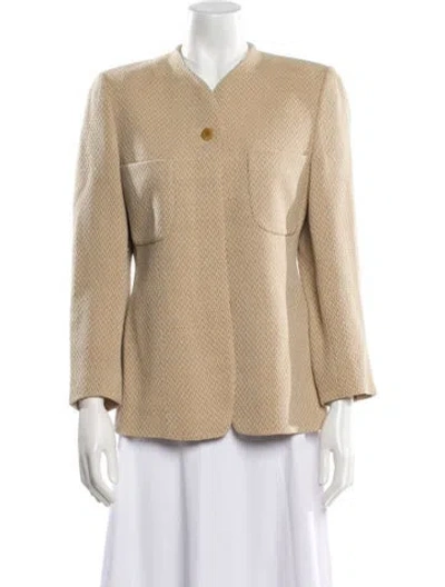 Pre-owned Adolfo Dominguez Wool Jacket In Neutral