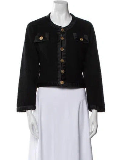 Pre-owned Adolfo Evening Jacket In Black