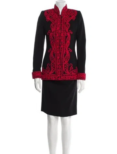 Pre-owned Adolfo Vintage 1960's Skirt Suit In Multi