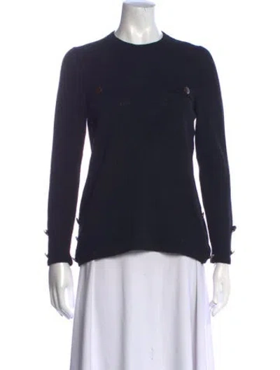 Pre-owned Adolfo Vintage Late 1970's - Early 1980's Sweater In Black