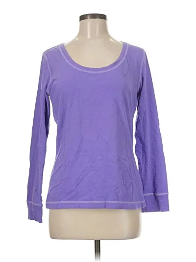 Pre-owned Adonna 3/4 Sleeve T-shirt In Purple