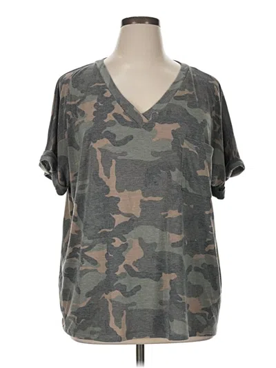 Pre-owned Adora Short Sleeve T-shirt In Gray