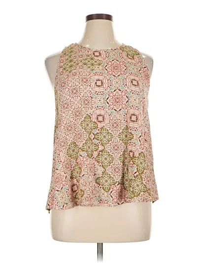 Pre-owned Adora Sleeveless Blouse In Pink