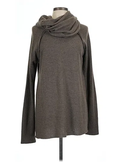 Pre-owned Adora Turtleneck Sweater In Gray