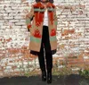 Adore Halona Cuffed Sleeve Jacket In Powderhorn In Multi