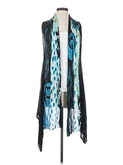 Pre-owned Adore Kimono In Teal
