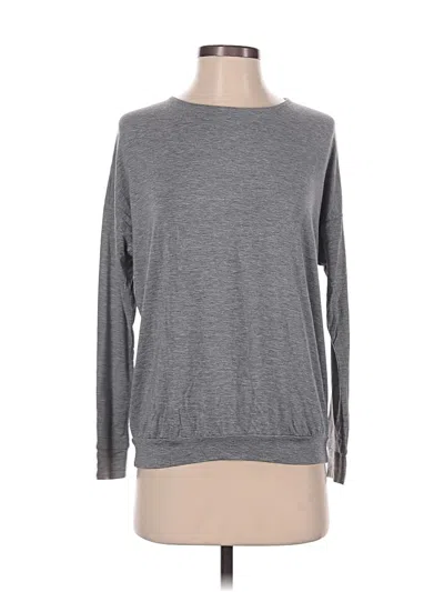 Pre-owned Adore Me 3/4 Sleeve T-shirt In Gray