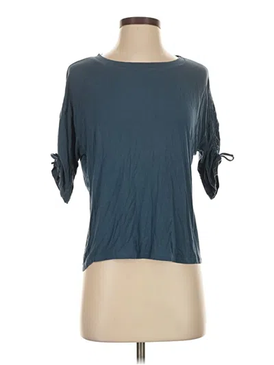 Pre-owned Adore Me 3/4 Sleeve T-shirt In Teal