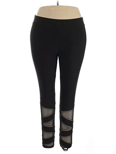 Pre-owned Adore Me Active Pants In Black