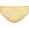 Adore Me Akari Bikini Panties In Ditsy Yellow