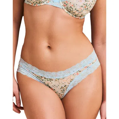 Adore Me Akari Bikini Panties In Floral White