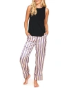 Adore Me Alania Tank & Pants Pajama Set In Multi