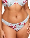Adore Me Aleena Thong Panties In Floral Blue