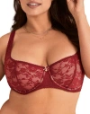 Adore Me Alexiane Push Up Balconette Bra In Animal Print