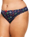 Adore Me Alexis Hipster Panties In Novelty Blue