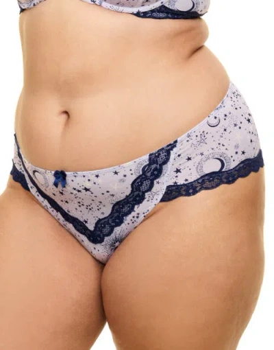 Adore Me Alexis Hipster Panties In Novelty Purple