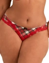Adore Me Alexis Hipster Panties In Red