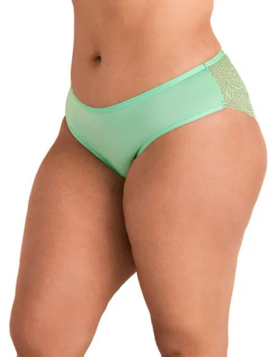 Adore Me Allyce Hipster Panties In Green