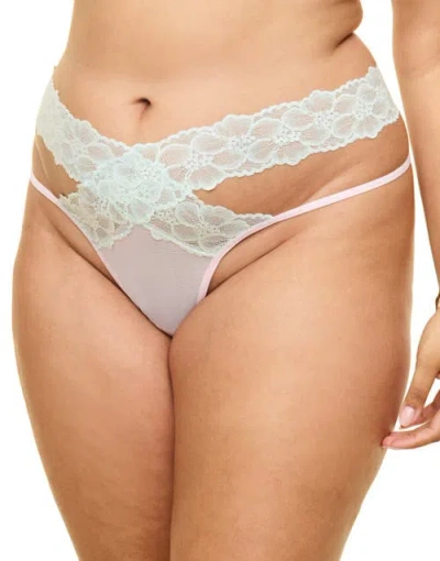 Adore Me Alma Thong Panties In Light Purple