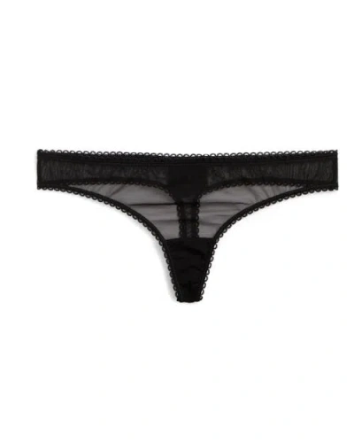Adore Me Alyshia Thong Panties In Black