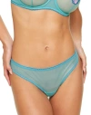 Adore Me Alyshia Thong Panties In Novelty Blue