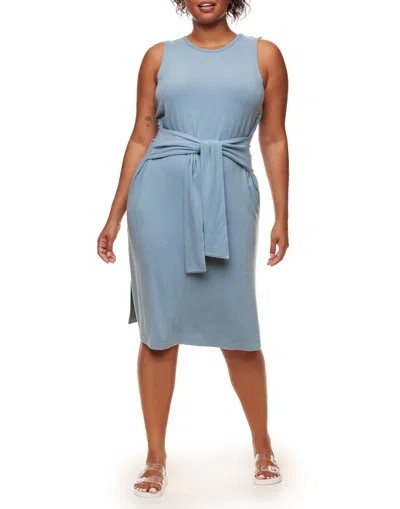 Adore Me Amare Women's Plus-size Midi Dress In Blue