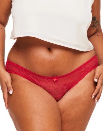 Adore Me Amore Cheeky Panties In Dark Red