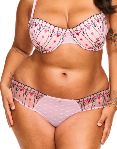 Adore Me Amorette Bikini Panties In Light Pink