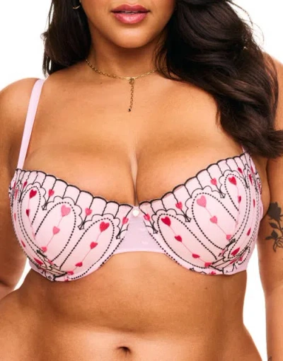 Adore Me Amorette Contour Balconette Bra In Light Pink