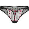 Adore Me Amorette Thong Panties In Black