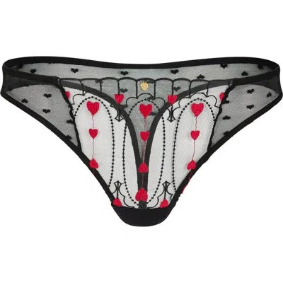 Adore Me Amorette Thong Panties In Black