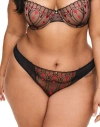 Adore Me Amorette Thong Panties In Black