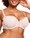 Adore Me Anabella Contour Balconette Bra In White