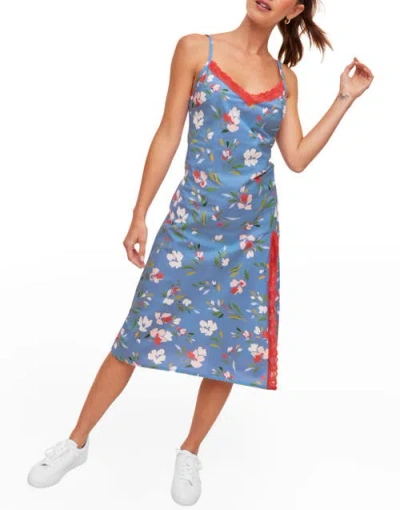 Adore Me Analise Slip In Floral Blue