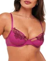 Adore Me Andy Unlined Demi Bra In Multi