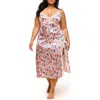 Adore Me Angie Slip In Floral Beige