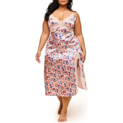 Adore Me Angie Slip In Floral Beige