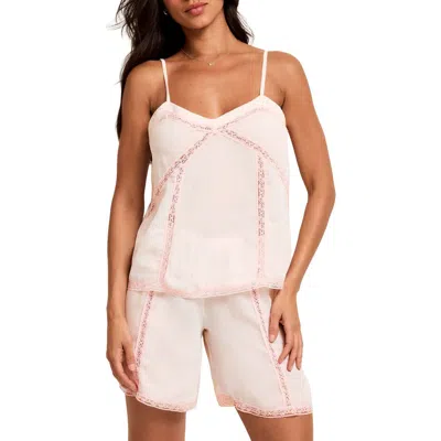 Adore Me Aniella Cami & Shorts Pajama Set In Multi