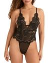 Adore Me Annushka Bodysuit Lingerie In Black