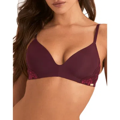 Adore Me Arwen Contour Plunge Bra In Brown