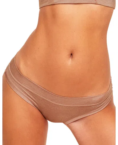 Adore Me Ashling Thong Panties In Medium Beige