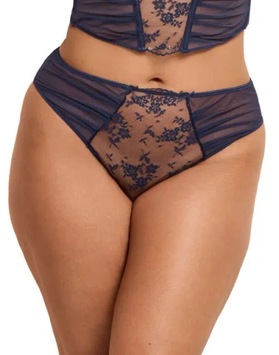 Adore Me Avara Brazilian Panties In Blue