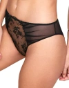 Adore Me Avara High Cut Panties In Black