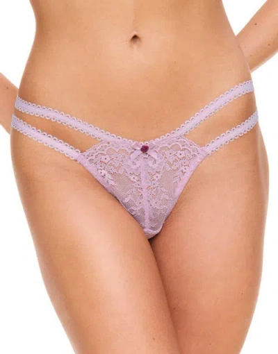 Adore Me Aziza G-string Panties In Medium Purple