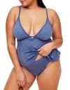 Adore Me Bailee Women's Plus-size Swimwear Bikini Panty In Multi