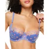 Adore Me Bettie Contour Balconette Bra In Medium Blue