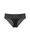 Adore Me Bettie Hipster Panties In Black