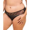 Adore Me Bettie Hipster Panties In Black