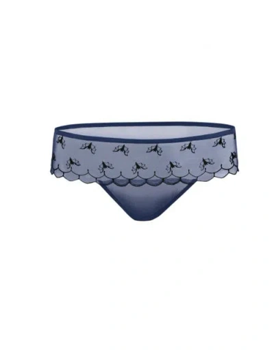Adore Me Bettie Hipster Panties In Dark Blue